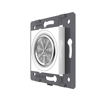 Часы механические, цвет белый (механизм) Livolo