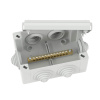Коробка уравнивания потенциалов, 12 зажимов, 6 вводов д.25мм,120х80х50мм, IP55 DKC