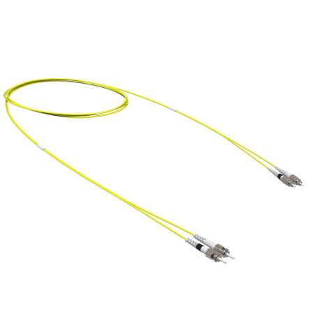 Оптический коммутационный шнур переходной Duplex ST-UPC/FC-UPC, 9/125 OS2, 2 м DKC