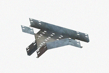 Лоток тройниковый перфорированный ОТ 200х65 У3, окрашенный, S1,0