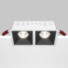 Встраиваемый светильник LED 30Вт Бело-черный IP20 Downlight DL043-02-15W4K-D-SQ-WB Technical Maytoni