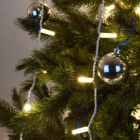 Гирлянда занавес теплый белый с эффектом мерцания 2*3м IP65 (200-101 теплый белый с эффектом мерцания) Eurosvet