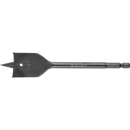 30x152мм, сверло по дереву перовое, хвостовик HEX 1/4" ЗУБР