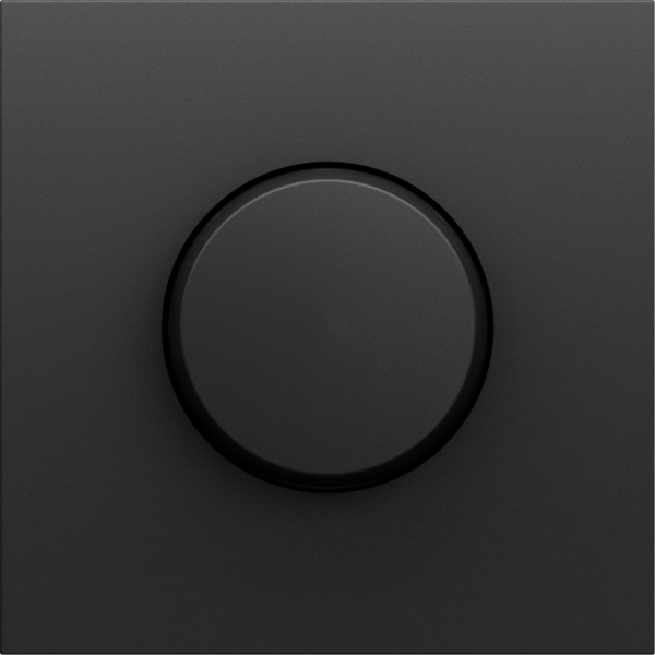 Donel S08 черный графит накладка для светорегулятора поворотного, серия DB