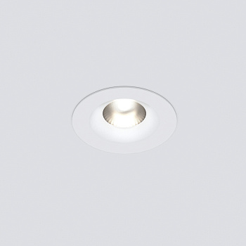 Встраиваемый светодиодный влагозащищенный светильник 7Вт 4000К белый IP54 (a058921) Elektrostandard