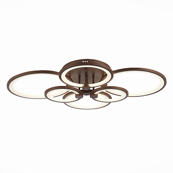 Светильник потолочный Кофейный/Белый LED 1*168Вт 3000-6000К SLE200372-06 EVOLED