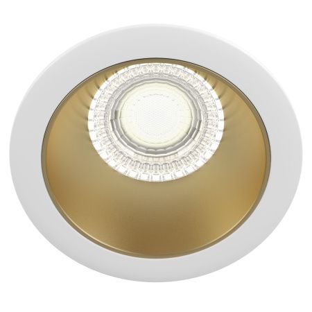 Встраиваемый светильник 1*GU10 15Вт Белый и Матовое золото IP20 Share DL051-1WMG Technical