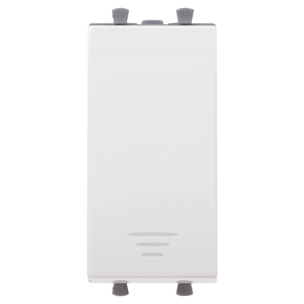 Кнопка модульная, "Avanti", "Белое облако", 1 модуль DKC