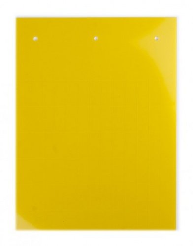 Табличка полужесткая. Установка в держатель. ПВХ-0,5. Желтая (C) DKC