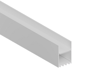 Donel Накладной/подвесной алюминиевый профиль, 50х73,5х2000. Цвет: Белый матовый, RAL9003,серия:DN8HF