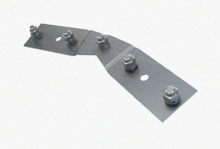 Соединитель шарнирный СШ.ЛМх100 УТ1,5, оцинкованный лист, S1,5