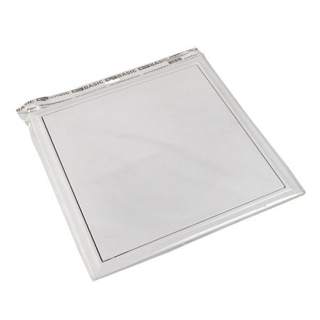 Люк ревизионный пластик с нажим, замком 300х300 (ШхВ внутр,) EKF Basic
