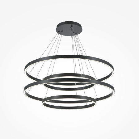 Подвесной светильник LED 165Вт Черный IP20 Rim MOD058PL-L174BK Maytoni