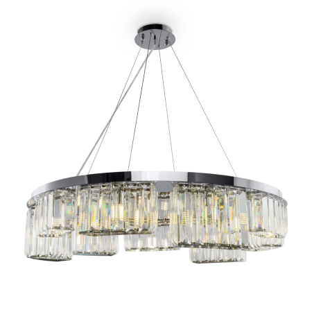 Подвесной светильник 9*G9 40Вт Хром IP20 Colline MOD083PL-09CH Maytoni