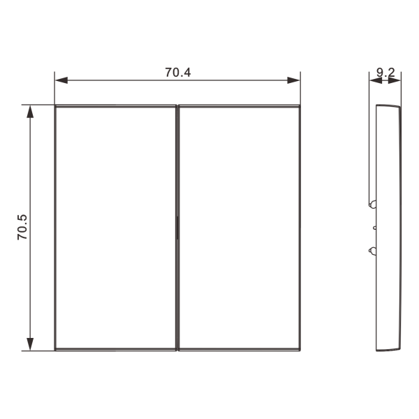Donel S08 сталь клавиша 2-я, серия DB Donel S08 сталь клавиша 2-я, серия DB
