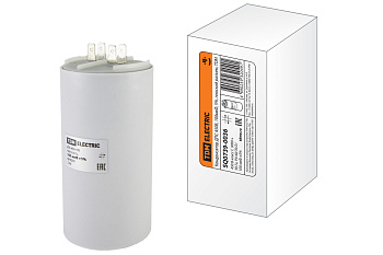 Конденсатор ДПС 450В, 100мкФ, 5%, плоский разъем, TDM Конденсатор ДПС 450В, 100мкФ, 5%, плоский разъем, TDM