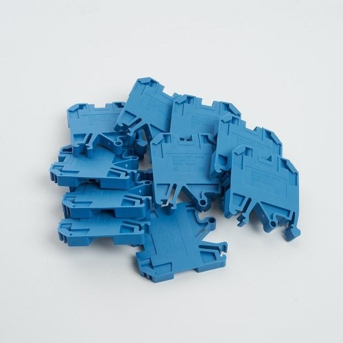 Зажим наборный изолированный (винтовой) ЗНИ - 10,0 (JXB10), синий, STEKKER, LD551-2-100 фото 5