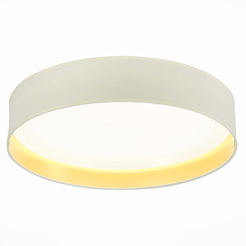 Светильник потолочный Никель/Белый, Серебристый LED 1*50Вт 3000K/4000K/5000К SLE300552-01 EVOLUCE