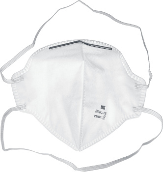 Плоская фильтрующая полумаска, класс защиты FFP1 DEXX