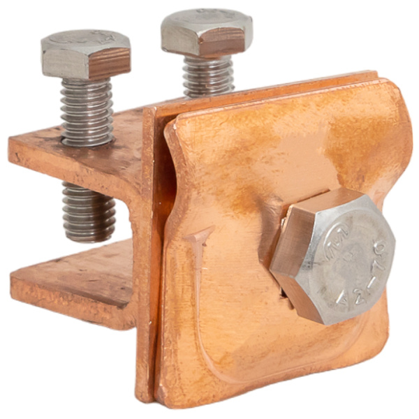 Держатель фальцевый, скручиваемый 3мм, Cu PROxima EKF