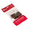 Поворот 90 гр, (25х25) (4 шт) темное дерево EKF-Plast