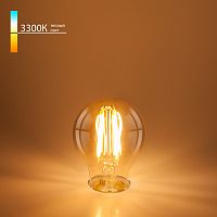 Филаментная светодиодная лампа А60 (тонированная) E27 8Вт 3300К (a048278) Elektrostandard