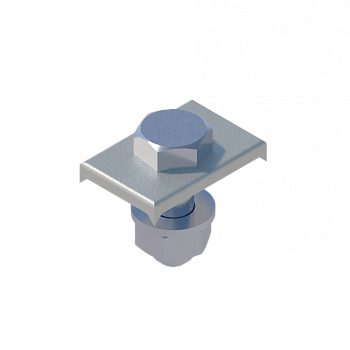 Прижим кабельного лотка НЛ-ПР горячеоцинкованный ЗКМК