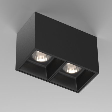 Потолочный светильник LED 24Вт Черный IP20 Ceiling & Wall C065CL-02-L12W4K-B Technical Maytoni