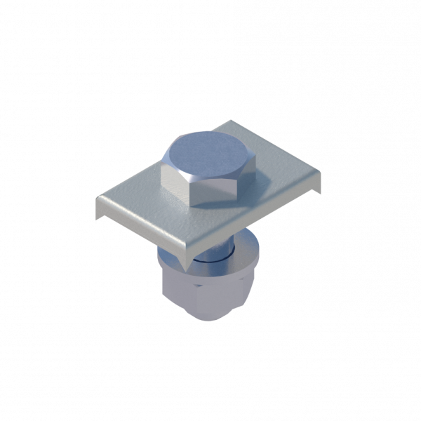 Прижим кабельного лотка НЛ-ПР горячеоцинкованный ЗКМК