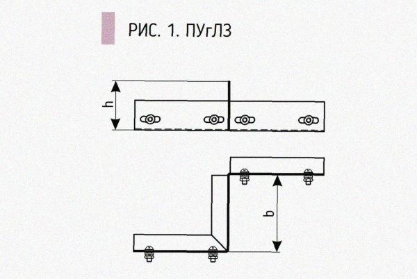 Соединитель-переходник замковый ПУгЛЗ 20х80 УТ1,5, оцинкованный лист, S1,5