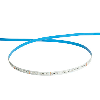 Лента светодиодная 120SMD(5050)/м 11Вт/м 24V 5000*10*1.5мм RGB, LS501 FERON