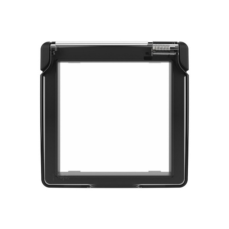 Водонепроницаемая крышка для розетки Черная Livolo