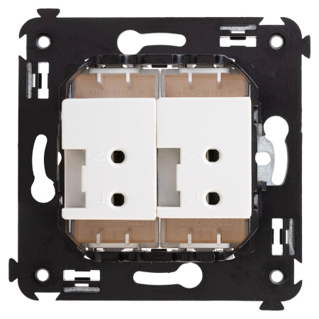 USB зарядное устройство в стену, "Avanti", "Белое облако" DKC