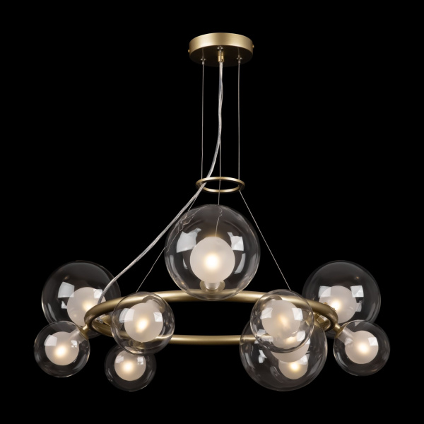 Подвесной светильник 10*G9 40Вт Матовое Золото IP20 Duo FR5139PL-10MG Freya