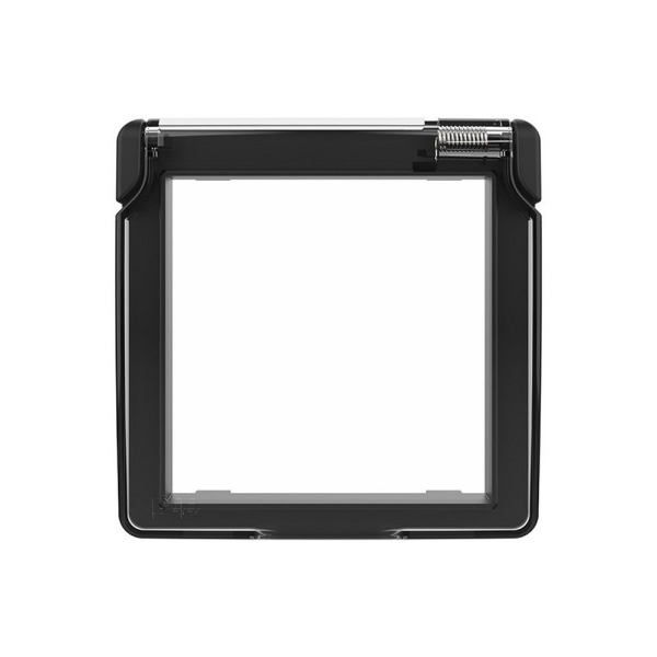 Водонепроницаемая крышка для розетки Черная Livolo