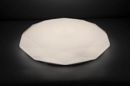 Светодиодный управляемый светильник накладной Feron AL5200 DIAMOND тарелка 70W 3000К-6000K белый