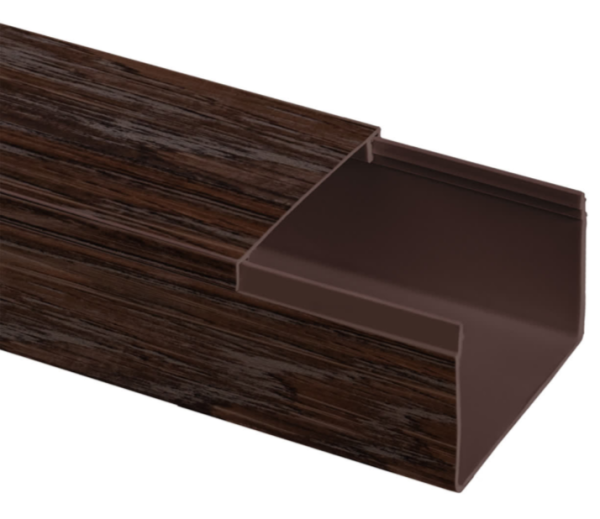 Кабель-канал 40х25 (2 м) "ЭКО" 3D венге TDM Кабель-канал 40х25 (2 м) "ЭКО" 3D венге TDM