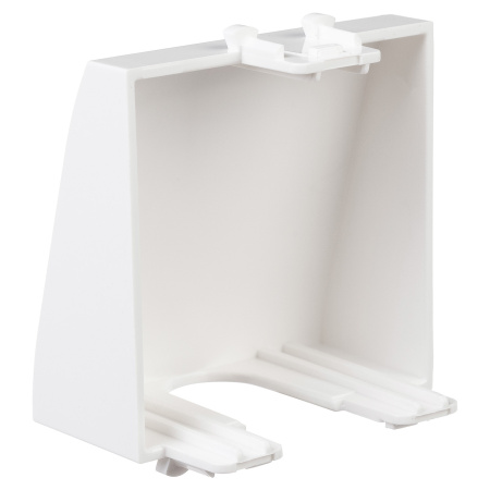 Вывод кабеля модульный "Avanti", "Белое облако", 2 модуля DKC