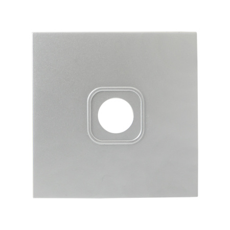 Валенсия Лицевая панель розетки TV 1-местная 75Ом 5-862МГц сталь EKF