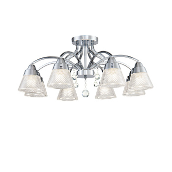 Люстра 8*E14 40Вт Хром IP20 Enrica FR2011CL-08CH Freya
