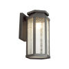 Уличный настенный св-к IP44 E27 100W 220V GINO темно-серый/белый ODEON LIGHT