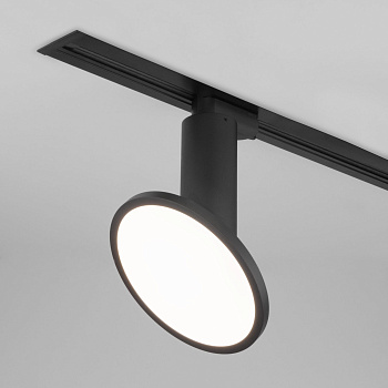 Трековый светодиодный светильник для однофазного шинопровода 12Вт 4200К черный IP20 Brain (a047378) Elektrostandard