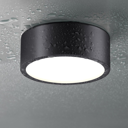 Встр.влагозащ.св-к IP54 LED 4000K 10W 220V MAY черный NOVOTECH