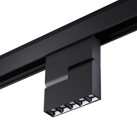 Трековый св-к для низков.шинопровода IP20 LED 4000K 12W 48V KIT черный C NOVOTECH