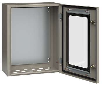 Щит металлический ЩМП-2-0 (500х400х220мм) У2 IP54 прозрачная дверь IEK
