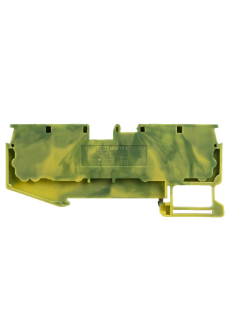 Зажим клеммный безвинтовой ЗКБ PEN быстрого зажима 4 вывода 4 мм2 (Ph-C PT 4-QUATTRO-PE) TDM