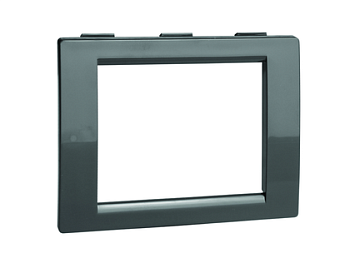 Рамка универсальная на 2 модуля, цвет чёрный DKC