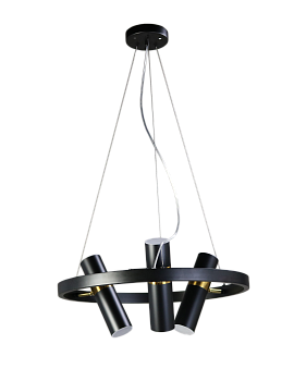 Светильник подвесной TWEENY ZRS.1828.50 36Вт GU10 IP20 Чёрный Zortes