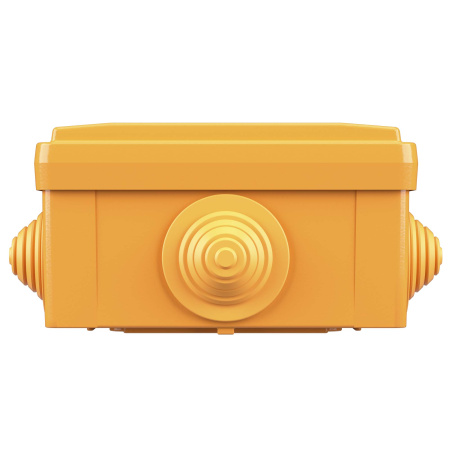 Коробка пластиковая FS с кабельными вводами и клеммниками, IP55,100х100х50 мм, 5р, 450V, 10A, 6 мм2 DKC