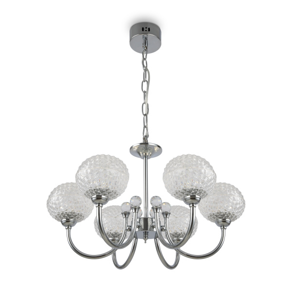 Люстра LED 32Вт Хром IP20 Degni FR6026PL-06CH Freya